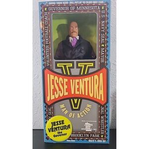 Jesse Ventura Man Of Action Governor Of Minnesota 12 Inch Action Figure NIB